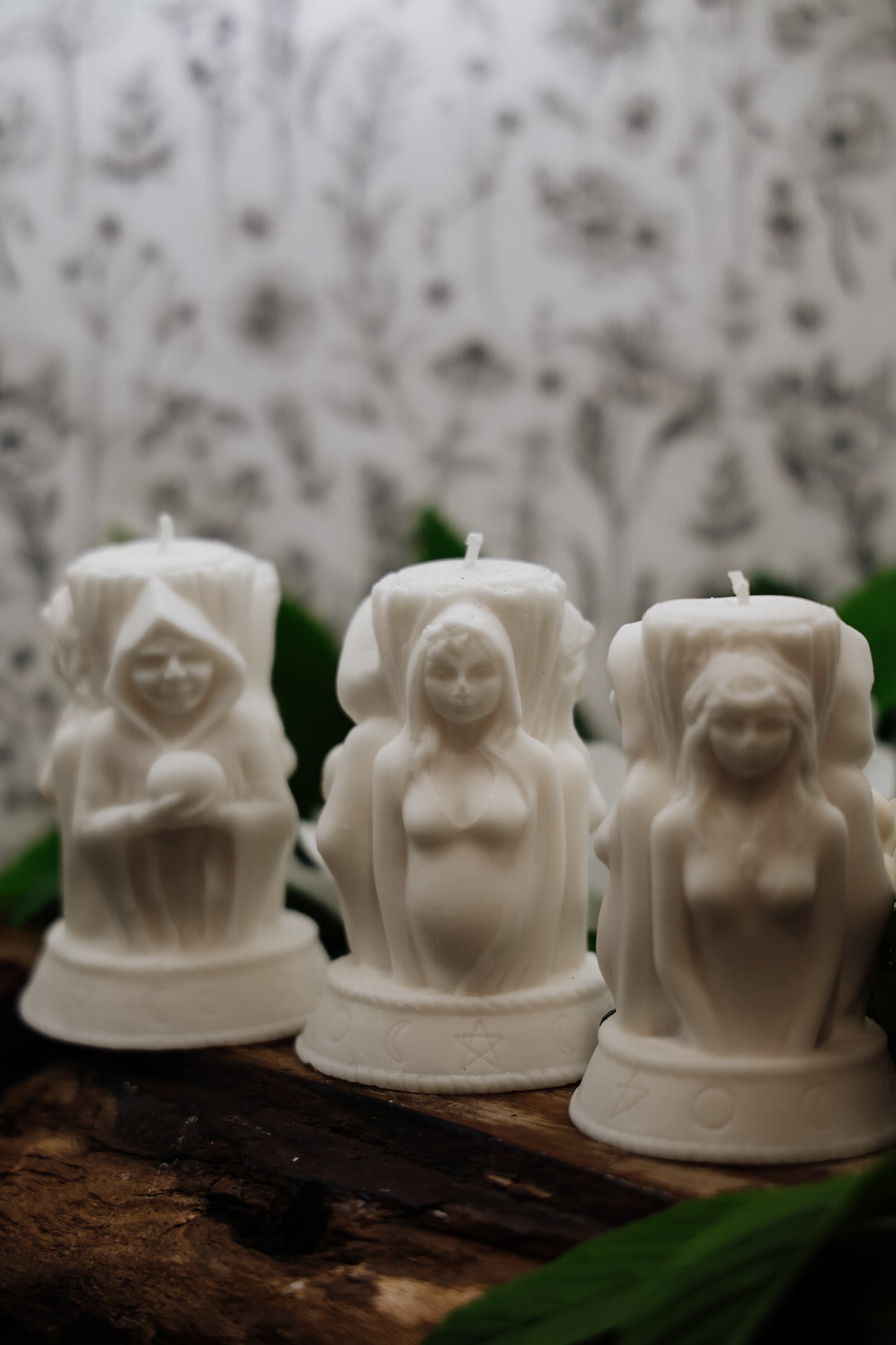 Maiden, Mother & CRONE Candle-The Triple Flame
