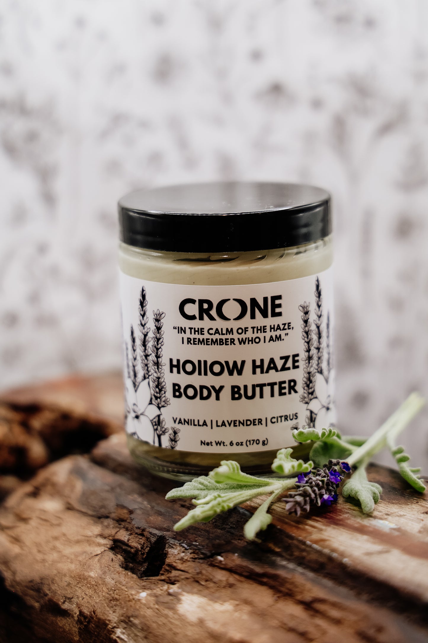Hollow Haze-Redwood, Vanilla, and Lavender Body Butter