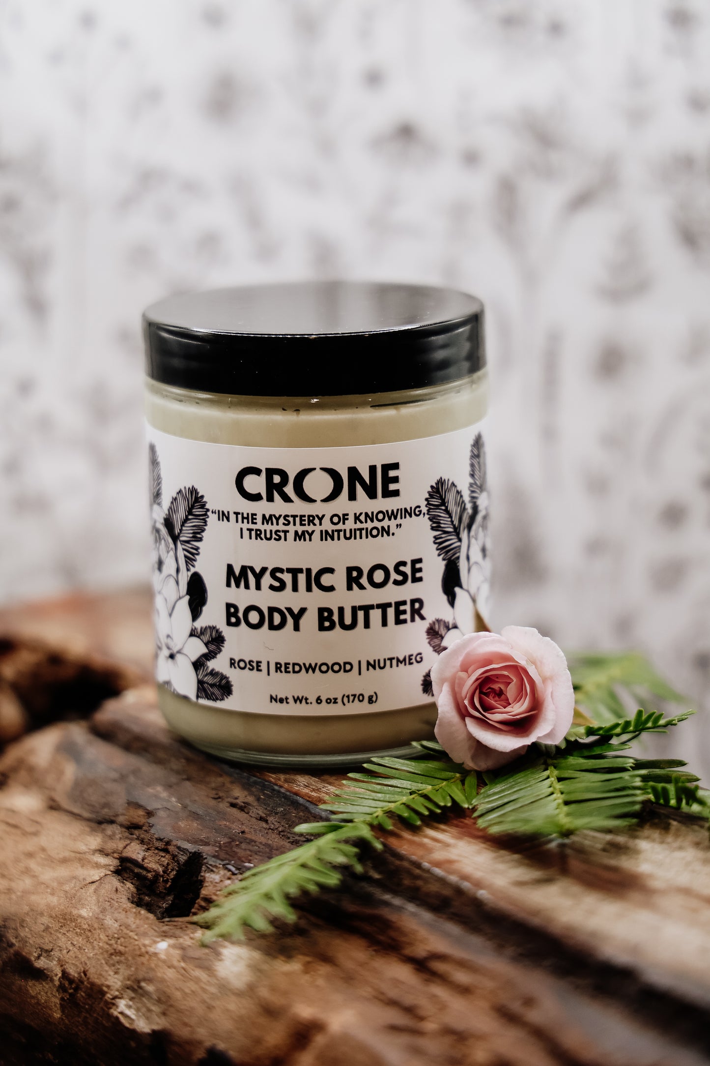 Mystic Rose Body Butter Redwood, Rose and Nutmeg
