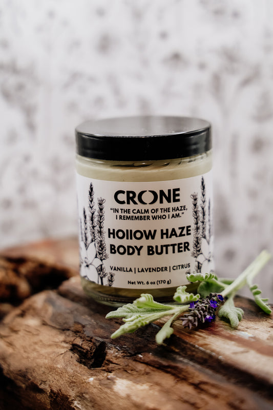 Hollow Haze-Redwood, Vanilla, and Lavender Body Butter