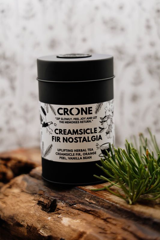 CREAMSICLE FIR NOSTALGIA-Creamsicle Fir, Orange, Vanilla, Calendula Herbal Tea Blend